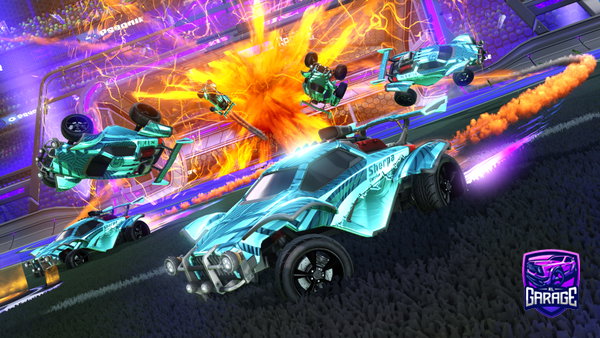 A Rocket League car design from Slman1111