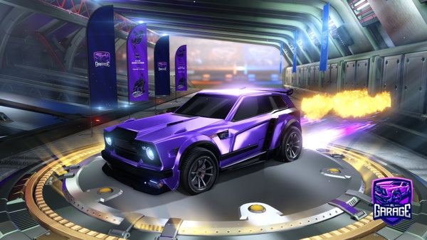 A Rocket League car design from Rupturrrr