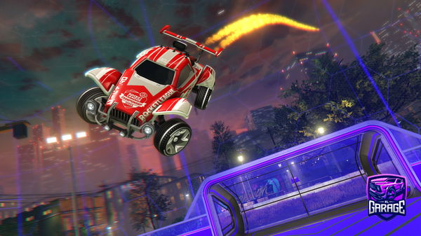 A Rocket League car design from Mrcarr2007