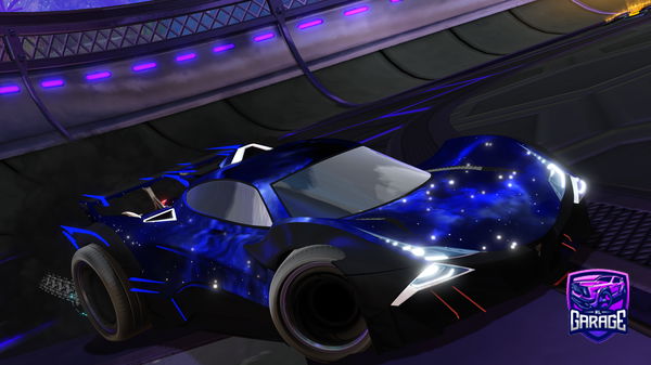 A Rocket League car design from Nubilys