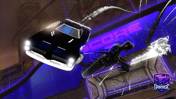 A Rocket League car design from Parea