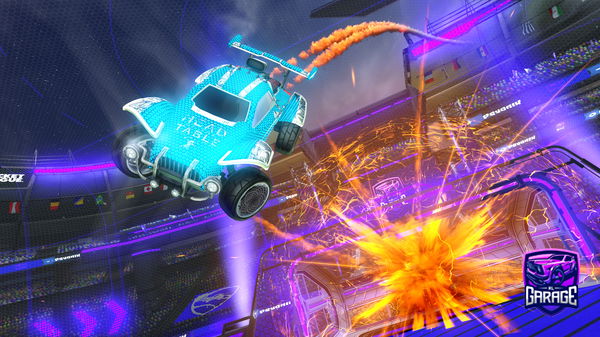 A Rocket League car design from Gzou