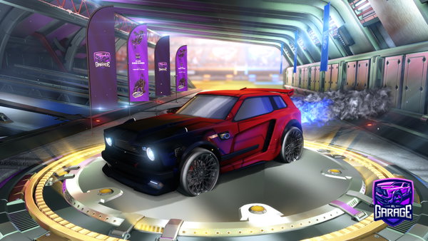 A Rocket League car design from ATZ-Tropiik