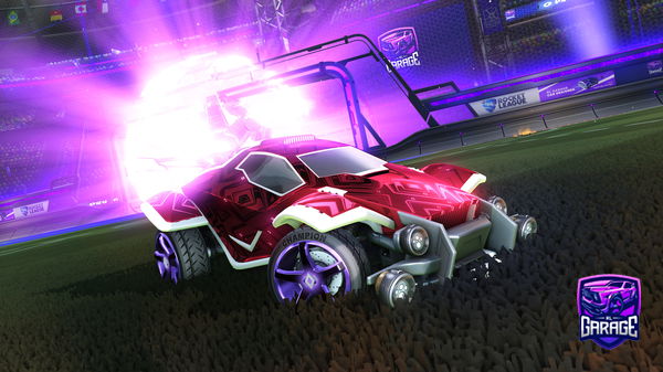 A Rocket League car design from momosgo