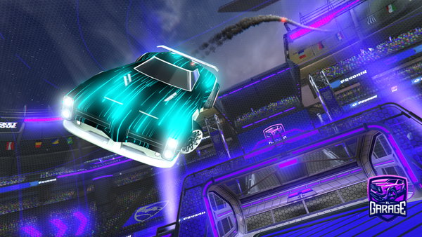 A Rocket League car design from flash1927
