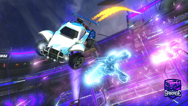 A Rocket League car design from blazingbread