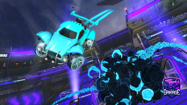 A Rocket League car design from Willgty