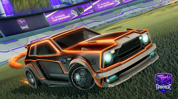 A Rocket League car design from saskalapacs