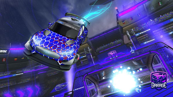 A Rocket League car design from srt_micael