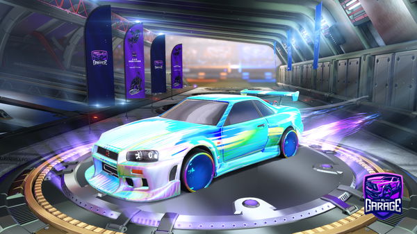 A Rocket League car design from SmashingRhino22