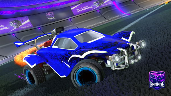 A Rocket League car design from MR_ROCKET2009