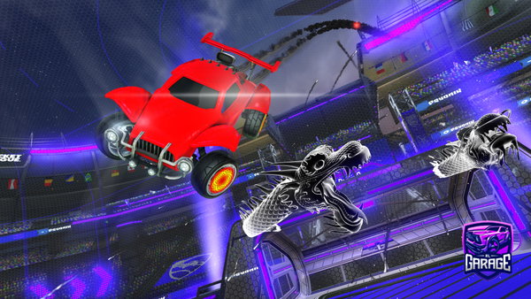 A Rocket League car design from SirTechno