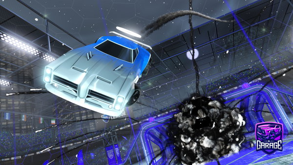 A Rocket League car design from i_Leo