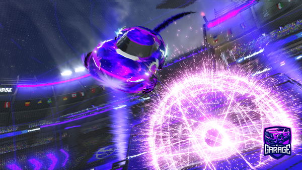 A Rocket League car design from Axolotlife