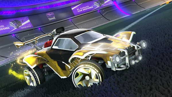 A Rocket League car design from dargon2147