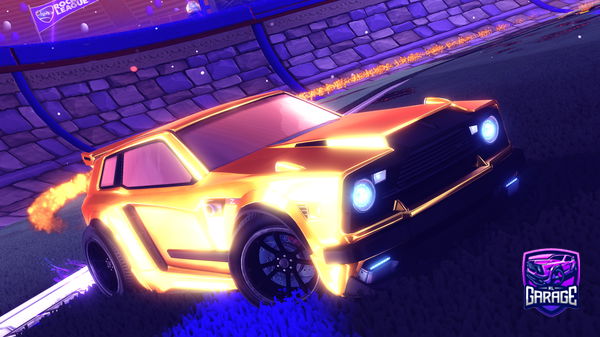 A Rocket League car design from Dafcy