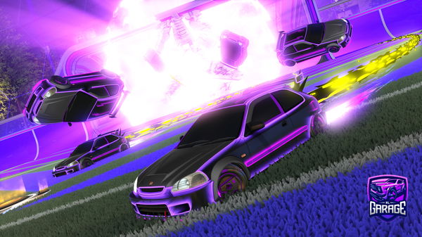 A Rocket League car design from DaMenchaRL