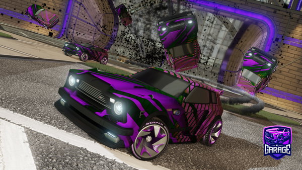 A Rocket League car design from Pokie-_-Punk