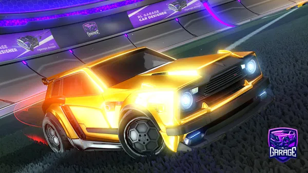 A Rocket League car design from Spicydead0987
