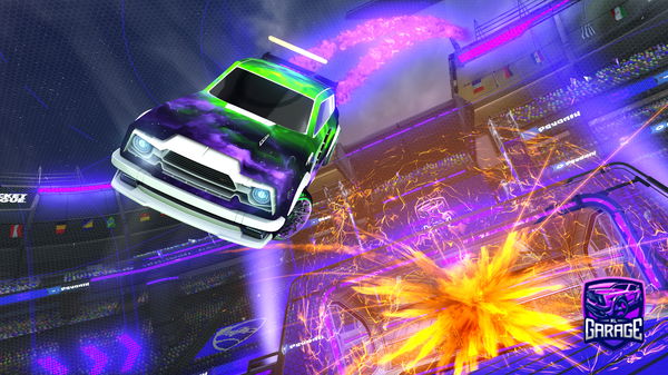 A Rocket League car design from GodFire016171