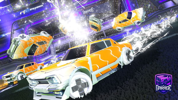 A Rocket League car design from X3VL4R