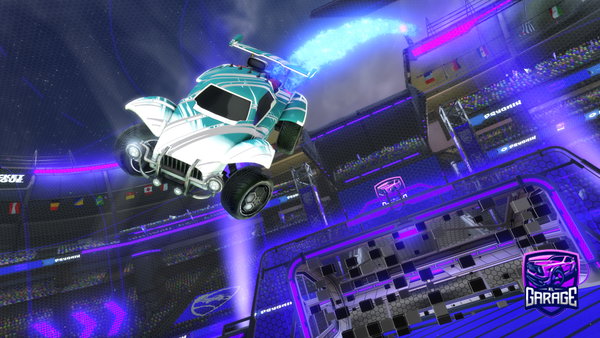 A Rocket League car design from XxRileythestream1