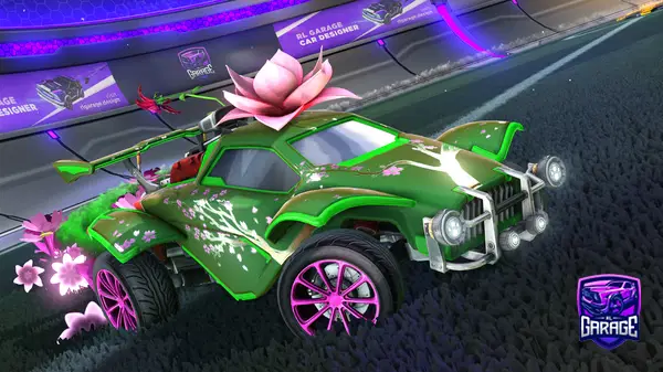 A Rocket League car design from TheDarkNight976