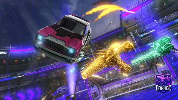 A Rocket League car design from InTheBin1