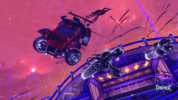 A Rocket League car design from R5CNV