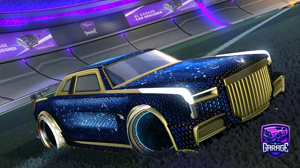 A Rocket League car design from Tobi7658