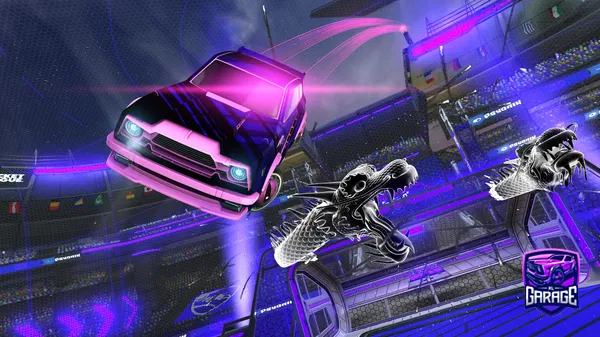 A Rocket League car design from KingVexie