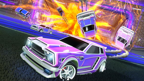 A Rocket League car design from xadzii