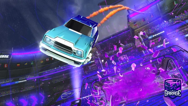 A Rocket League car design from AtraxPlz