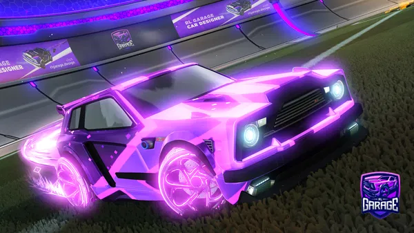 A Rocket League car design from -Fl1NT-