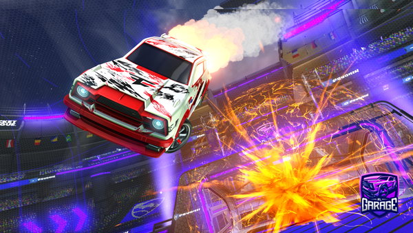 A Rocket League car design from Relegence