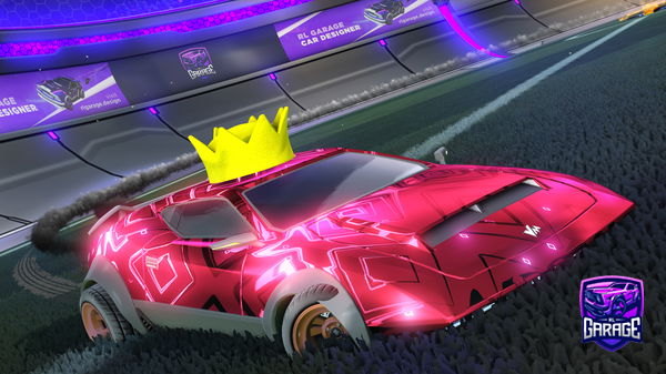 A Rocket League car design from Poweredplayer