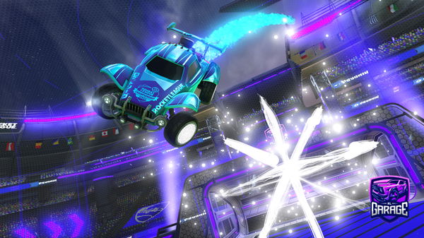 A Rocket League car design from LUKE187