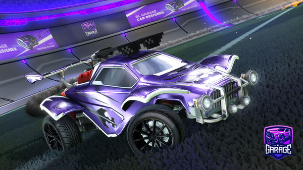 A Rocket League car design from Lduzmani