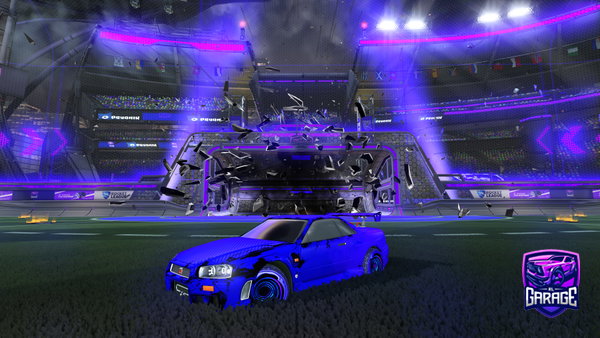 A Rocket League car design from Potato_Guy