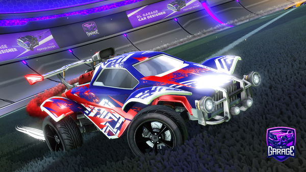 A Rocket League car design from LamboGames20