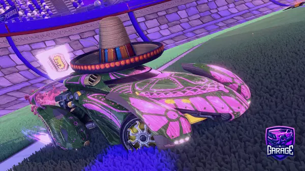 A Rocket League car design from Vultalanus