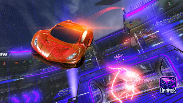 A Rocket League car design from N0BILL