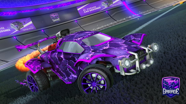 A Rocket League car design from TreyVonTheThird