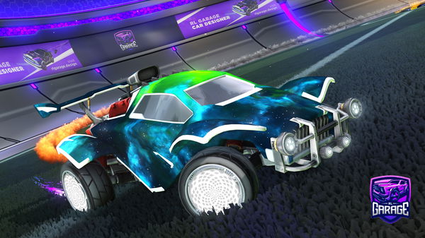 A Rocket League car design from MrUnicorn888