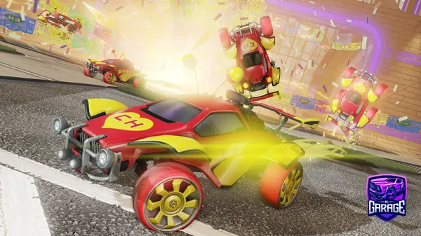 A Rocket League car design from MrRogers143