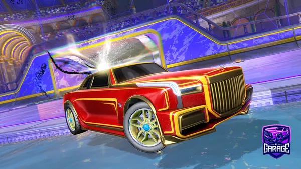 A Rocket League car design from Gunshy