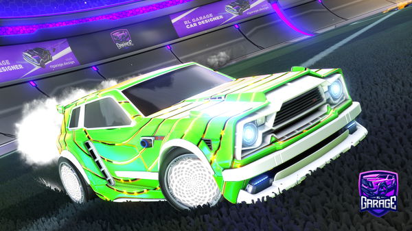 A Rocket League car design from GucciBanana