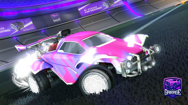 A Rocket League car design from Wohulo