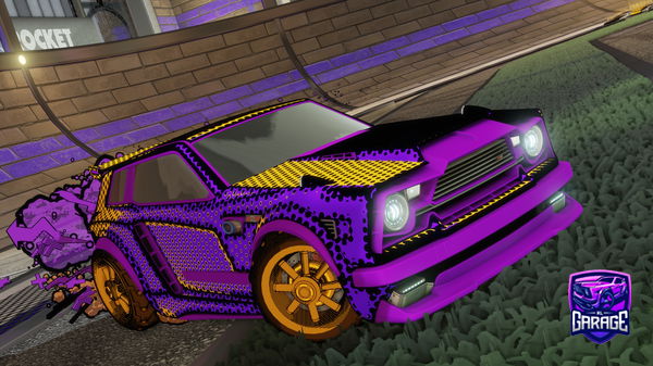 A Rocket League car design from GoliathGamer06