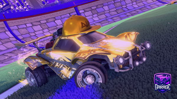 A Rocket League car design from Mostafa_king_